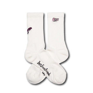 BFF Best Foot Friend Butterfly Socks 蝴蝶 中筒襪子 小腿襪 白 BFF-34