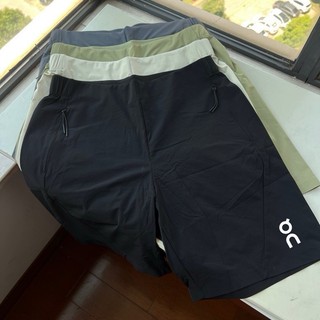 全新正版代購 On 昂跑 夏季戶外防潑水運動休閑短褲 輕量速乾運動褲 透氣拉鍊口袋 跑步休閒五分褲男女款