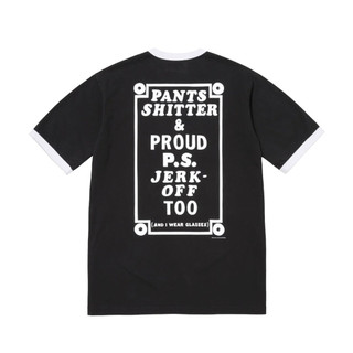 Supreme 26SS Mike Kelley Ringer 短T 黑色
