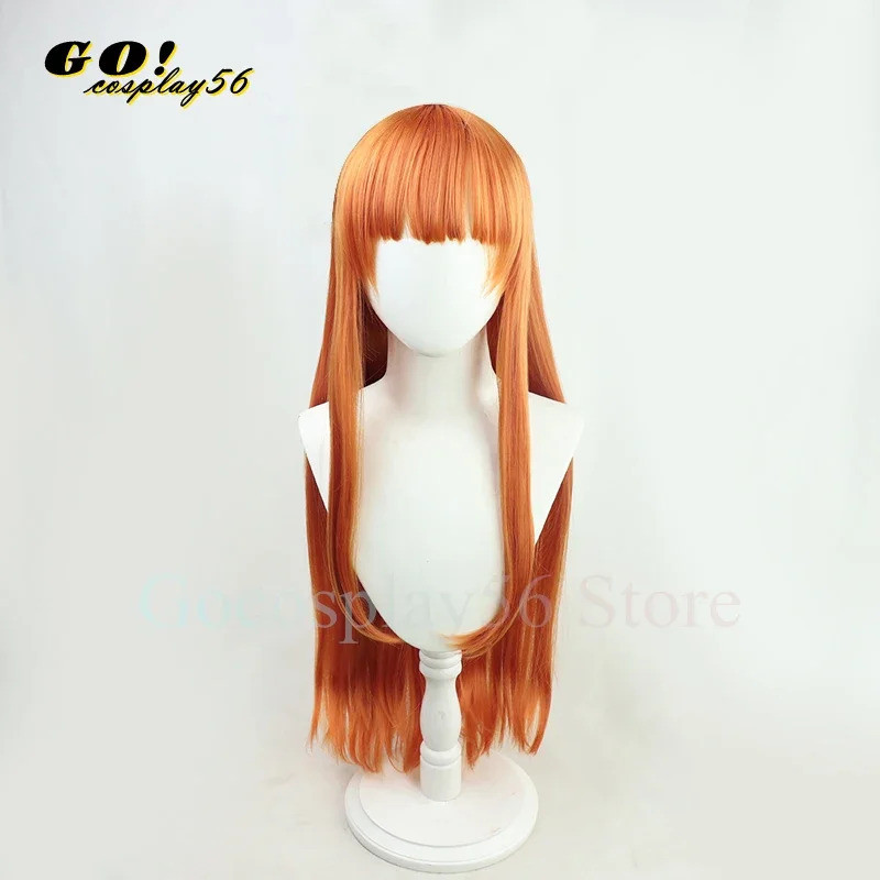 Derby Silence Suzuka Cosplay 假髮耳朵尾巴紅棕色直長發女式女孩全新偶像角色扮演