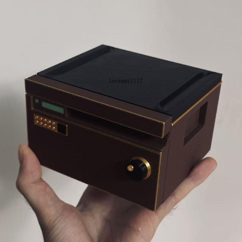 臺灣出貨（免運）【漢尼拔手辦】三角洲行動小免保險箱可開合儲物箱擺件遊戲模型