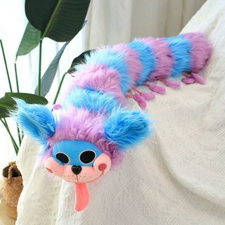 【甄選好禮】新品pj pug a pillar plush長毛毛蟲公仔 波比的遊戲時間玩偶