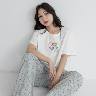 【PolyLulu】 彩虹小馬聯名印花短版TEE