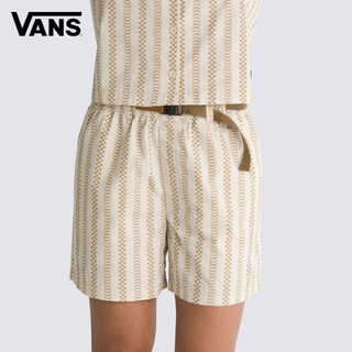 Vans Spitfire Wheels 米白色圖案印花短褲