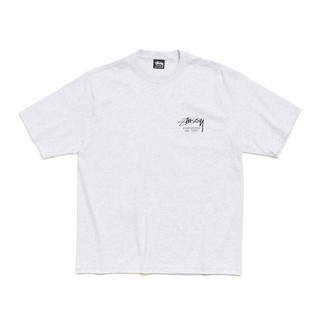 Stussy Dice Clock Tee Ash Heather 骰子時鐘 短袖 上衣 灰色 1905202-AR
