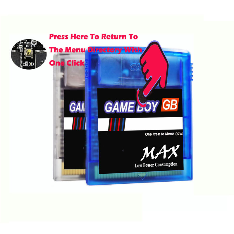 最新升級GB/GBC燒錄卡MAX版EDGB遊戲卡帶適用於GBC gameboy  GBA SP遊戲機支持DIY遊戲