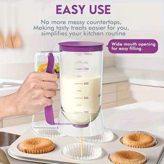 BATTER DISPENSER 跨境蛋糕麵糊分離器量杯分配器手持DIY烘焙工具