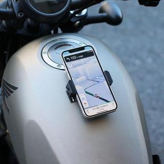 🛵超穩 磁吸手機支架強力磁鐵夾減震巡航拉力哈雷機車復古機車油箱導航 機車手機架 手機架 後照鏡 手機支架機車