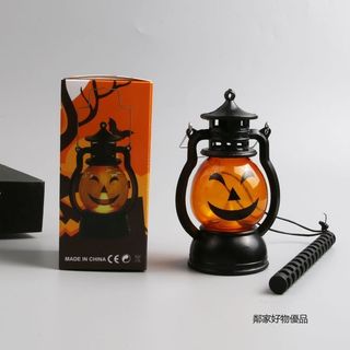 現款免運 萬聖節南瓜燈萬聖節發光手提南瓜燈小馬燈酒吧派對聚會幼兒園活動兒童小禮物 萬聖節南瓜燈