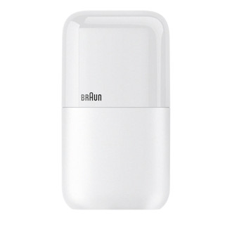 【BRAUN 德國百靈】Mini 電動刮鬍刀 M1011 簡約白