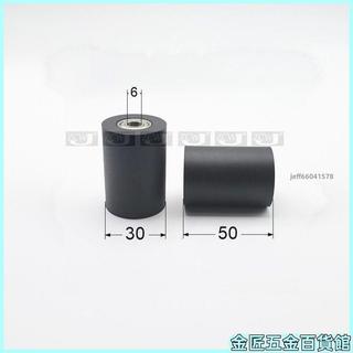 【核心賣點】平面雙軸承包膠滾輪 導向輪 聚氨酯 PU輪 UMJ40-30 靜音壓輪 30*30 滾輪 包膠輪 導輪 靜音
