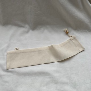 QC館-台灣製【有機棉餐具束口袋】Organic Cotton drawstring bag