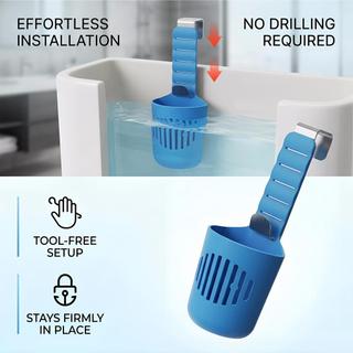 臺灣出貨💯Toilet Tank Cleaning Tablet Holder馬桶水箱清潔片支架