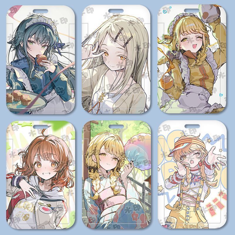 🪩アイドルマスター🪩偶像大師 週邊 偶像大師係列 學園偶像大師月村手毬卡套衕人週邊飯卡學生校園卡校牌公交卡門卡 RTTQ