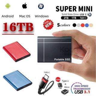 【隔日達🚀保固⚡】專供升級固態移動硬碟16TB 32TB 64TB高速移動硬碟