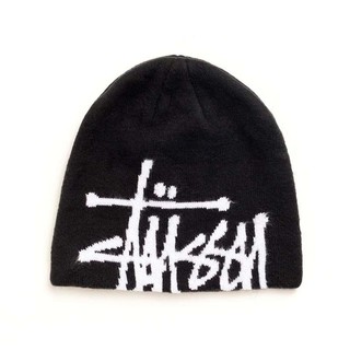 Stussy Brushed Out Basic Skullcap Black 針織帽 毛帽 黑色 1321279-BK