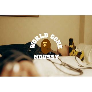 免運-現貨秒出🚚 - ♡KLORE SELECT ♡ -BAPE x MOUSSY 🇯🇵超辣聯名款迷彩帽 衛衣