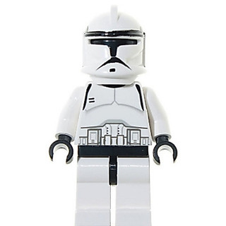 樂高人偶王 LEGO 絕版/星戰系列#4482 sw0058 Clone Trooper