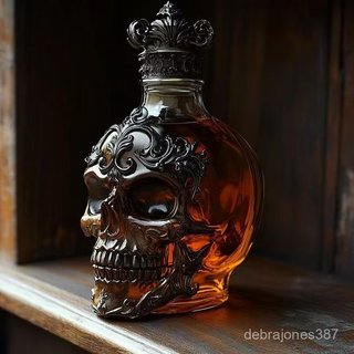 The Sovereign Skull Decanter骷髏威士忌酒瓶 5A3I