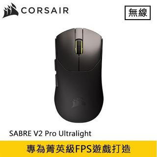 CORSAIR 海盜船 SABRE 聖劍 V2 Pro Ultralight RGB輕量無線滑鼠 黑原價 3490 (省