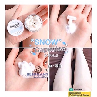 大象國🇹🇭Frozen snow capsule 雪白粉 / 淨白精華 frozen gluta collagen