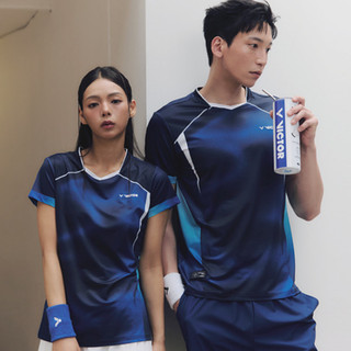 【KB羽球實體店】VICTOR 藍焰戰衣 專業羽球速乾運動T VT25CGW031M VT25CGW031F