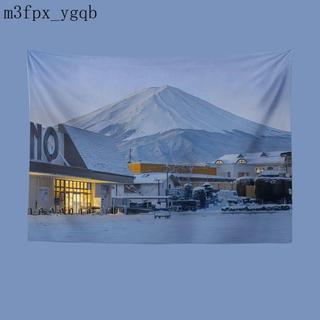 【富士山下】背景布 風景 ins 臥室 裝飾 牆布 房間 宿舍 佈置 掛布 直播布 裝飾掛布 背景牆 拍照 佈置 掛毯