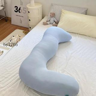 蝦皮優選✨夏季涼感冰絲海馬抱枕夾腿睡覺男女生側睡專用孕婦靠墊長條抱枕頭