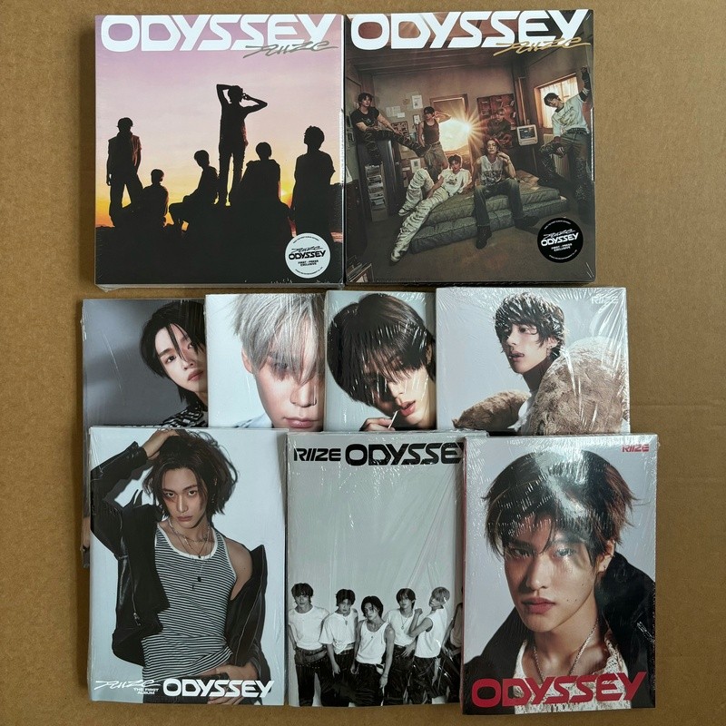 RIIZE 拉椅子 正規1 odyssey 版本可選 特典成員可選