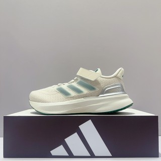 adidas UltraRun 5 EL C 中童 白色 魔鬼氈 運動 慢跑 休閒鞋 JR5374