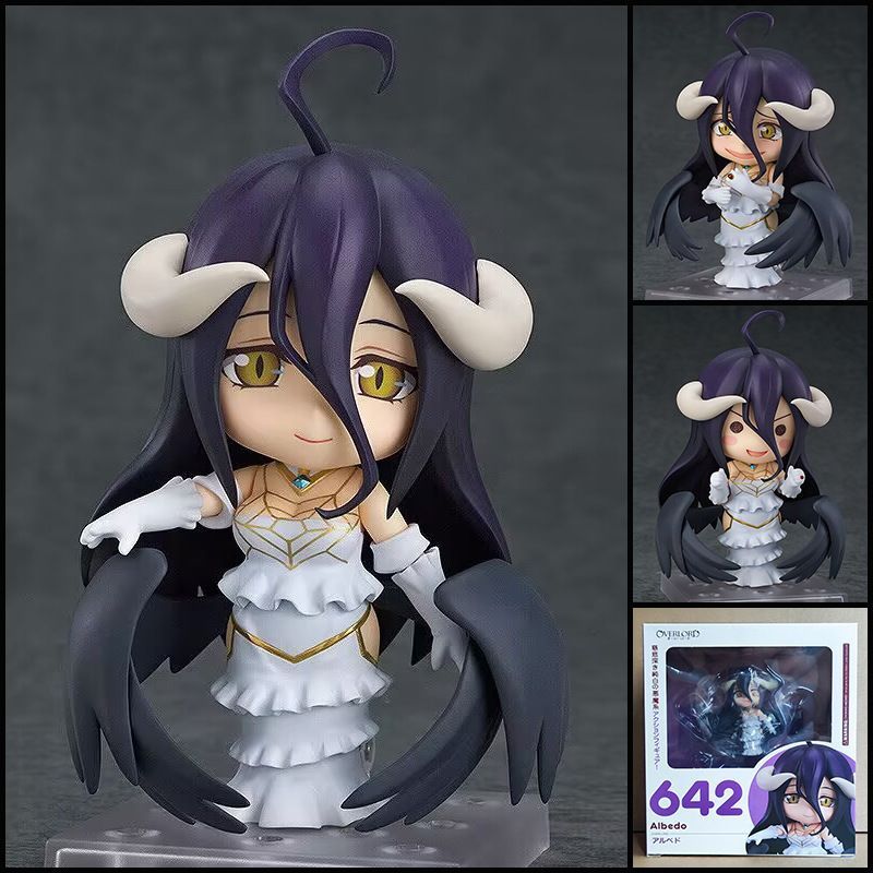 ✨臺灣出貨✨Q版粘土人 642# Overlord 不死者之王 雅兒貝德 背德 盒蛋手辦