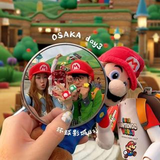 新品到店🍁吧唧同款旅行自拍鏡反光小圓鏡拍攝旅遊隨身拍照神器凸面鏡打卡