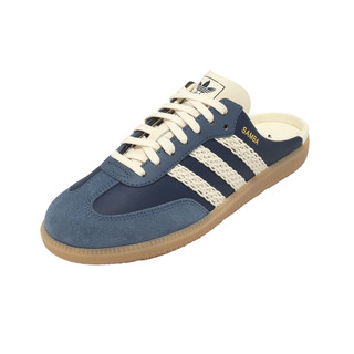 adidas 愛迪達 懶人鞋 Samba OG Mule W 女鞋 穆勒鞋 藍 德訓鞋 休閒鞋 HP5053 [ACS]