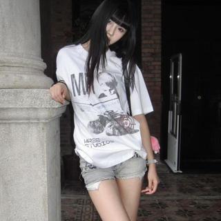 【街頭】NBNO復古Vintage印花美式新款短袖T恤男女