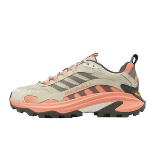 Merrell 登山鞋 Moab Speed 2 GTX 女鞋 灰 防水 黃金大底 抓地 戶外 ML00005349