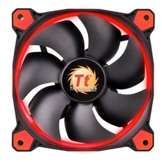 【MS.雜貨電】《現貨附發票》Thermaltake 曜越 Riing 12公分 LED 高風壓 水冷排 風扇 (紅光)