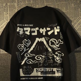 隔日到貨 美式復古短袖 vintage重磅T恤 100%純棉t恤 男生短tee 加大碼衣服oversized夏天短袖上衣