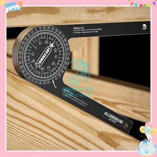 🔥臺灣出貨🔥 木工水平量角規360度量角器角度尺鋸臺工具Miter Saw Protractor EZ0I