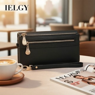 IELGY 韓系女用長夾,多隔層收納設計AGM