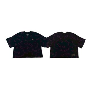 Nike Jordan SS PSG Boxy Tee 巴黎聖日耳曼聯名寬鬆短T 黑色 CU5697-010【SPLY】