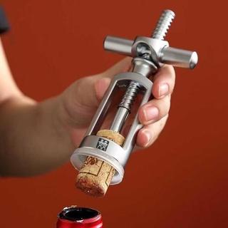德國DOUBLEDELI鋅合金創意開口器開酒器葡萄酒新起子酒器開瓶器