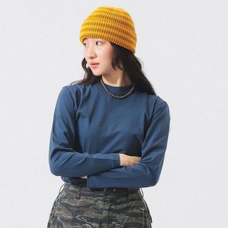 BEAMS BOY / 女裝 BOY 基本 長袖 T恤