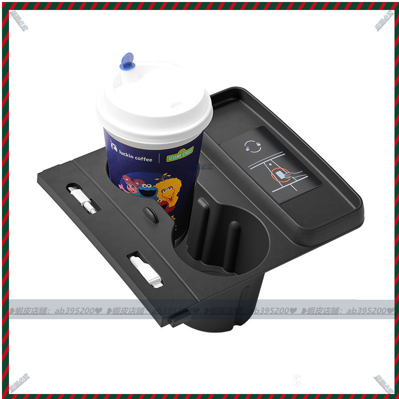 【Nami】適用於特斯拉MODEL3/Y中控多功能硅膠水杯限位器汽車水杯架裝飾 杯架限位器 矽膠杯墊 水杯防晃墊