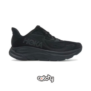 Hoka One One Clifton 10 全黑 緹花針織 耐磨抓地 緩震輕量 厚底 男女 1162030BBLC
