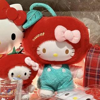 🔥臺灣熱銷🔥櫻花HELLO KITTY公仔變身凱蒂貓Kt毛絨玩具送閨蜜公仔布娃娃