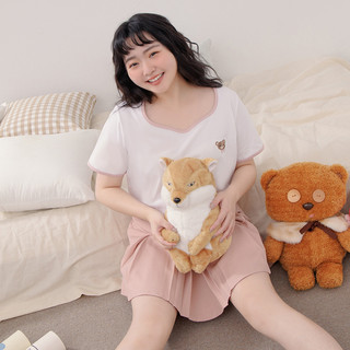 【PolyLulu】 瞬涼冰肌索羅娜泰迪刺繡TEE