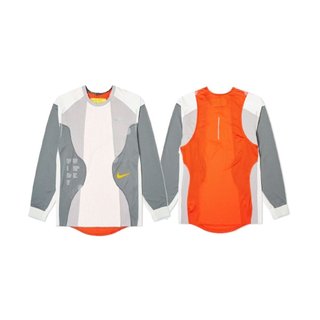 Nike ISPA Dri-FIT Long-Sleeve Top未來感拼接排汗衫 灰白CK4988-021【SPLY】