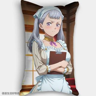 【黑色四葉草🍀】~黑色五葉草二次元動漫同人周邊長方形抱枕沙發靠枕坐墊長條抱枕