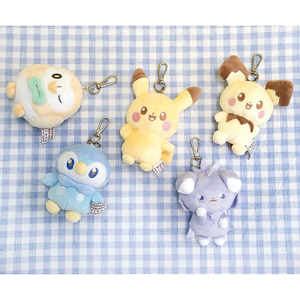 （有現貨）韓國寶可夢 Pokémon 吊飾娃娃 空運商品 皮卡丘 波加曼 皮丘 妙喵