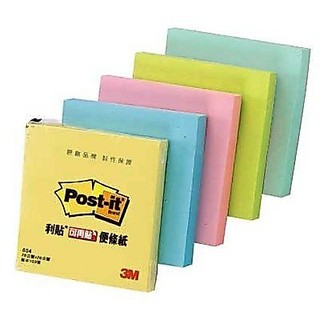 『靚文具小舖』Post-it利貼 654 可再貼便條紙